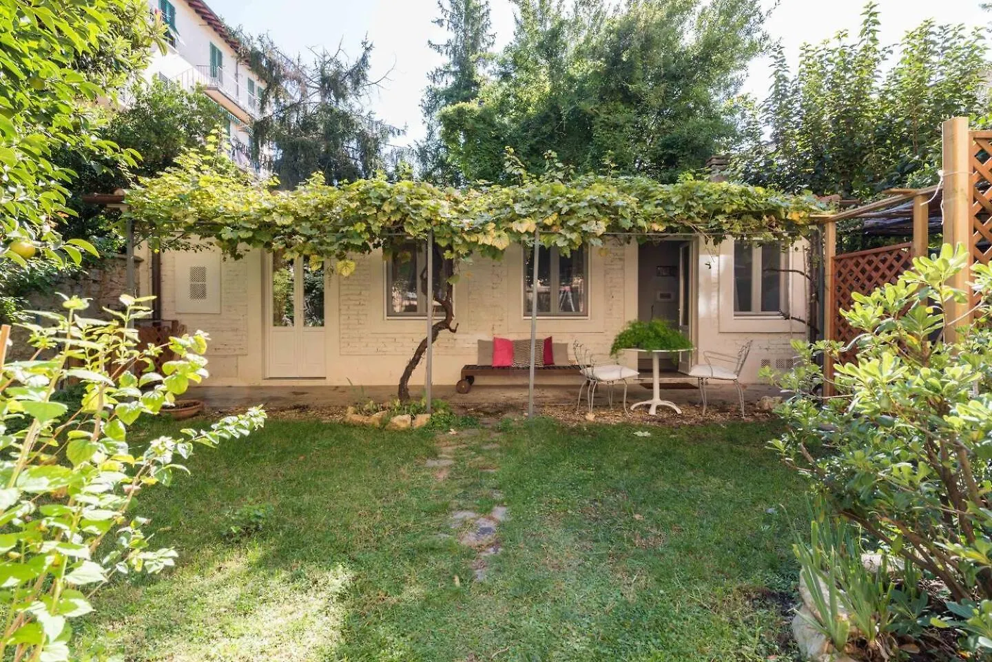 Boutique Apartment With Private Rooms And Garden Oasis Florence Italië